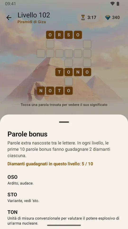 Parole bonus